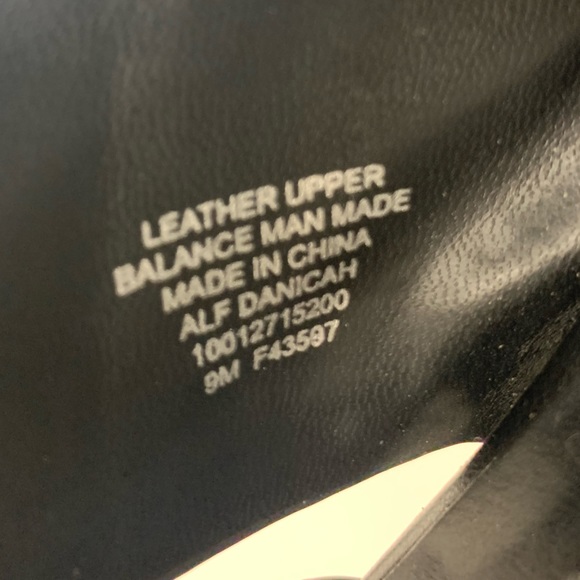 Alfani Black Leather Gold Stud Sandals 9 - Picture 5 of 8